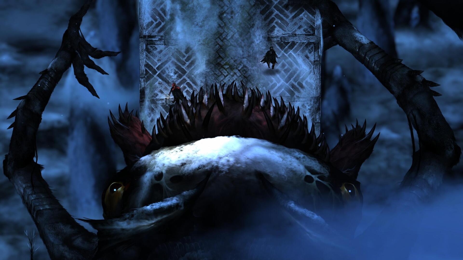 HD wallpaper featuring artwork from the video game Perennial Order, showcasing vibrant visuals and immersive elements for an engaging desktop background.