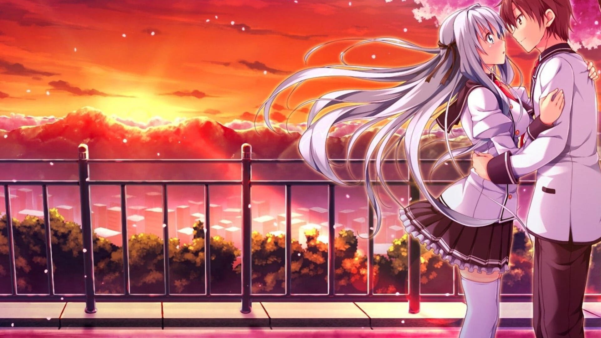 Download Anime Kiss HD Wallpaper by DadEMason