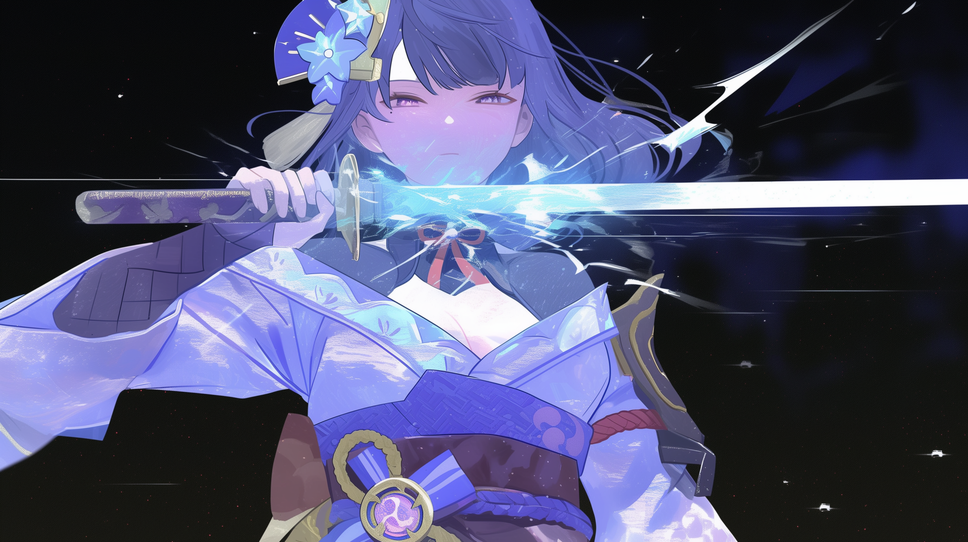 HD Wallpaper of Baal Raiden Shogun from Genshin Impact by patrika ...