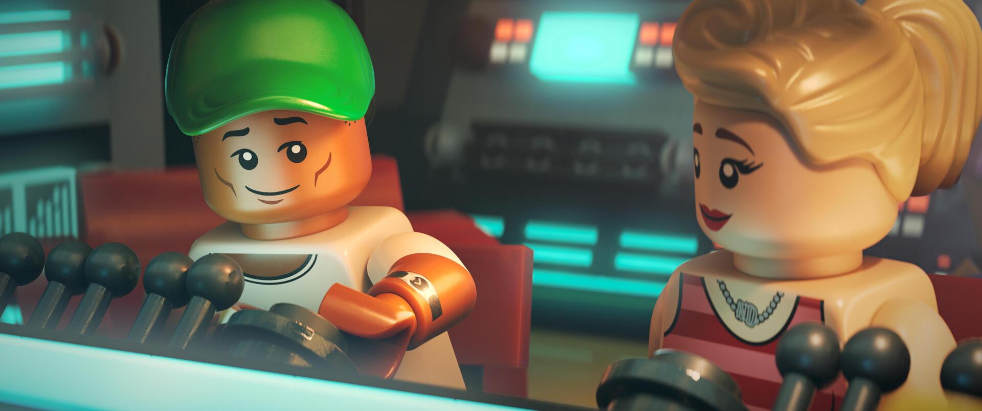 A vibrant HD movie wallpaper from Piece by Piece, featuring two animated characters in a playful scene, showcasing a bright and engaging atmosphere.