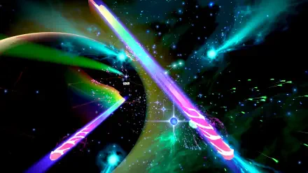 High-definition desktop wallpaper featuring themes from the video game Starwave, designed to enhance your PC background with vibrant visuals.