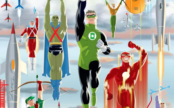 Justice League: The New Frontier HD Desktop Wallpaper | Background Image