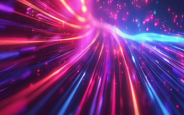 lines glow Abstract HD Desktop Wallpaper | Background Image