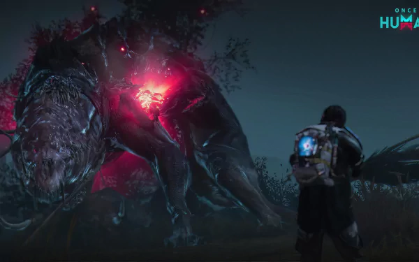 HD desktop wallpaper featuring visuals from the video game Once Human, showcasing its immersive and captivating gaming environment.