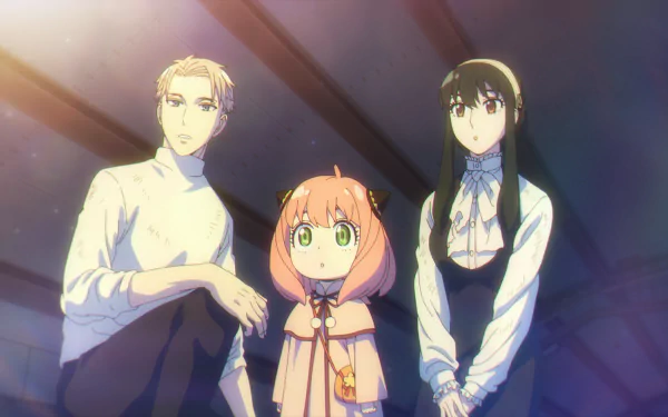  Loid Forger, Anya Forger, and Yor Forger