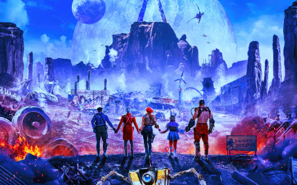 Borderlands (2024) HD Desktop Wallpaper | Background Image