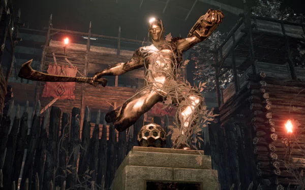 HD desktop wallpaper featuring art from the video game Deathbound, showcasing its unique aesthetic and thematic elements for an immersive gaming experience.