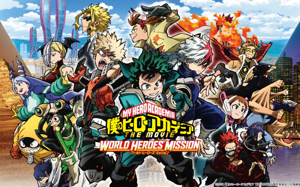 Anime My Hero Academia: World Heroes' Mission My Hero Academia HD Desktop Wallpaper | Background Image
