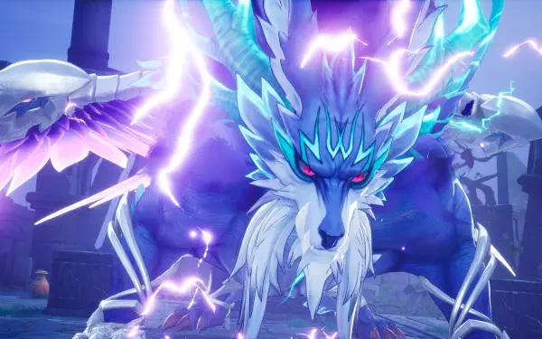 HD desktop wallpaper featuring artwork from the video game Visions of Mana, showcasing vibrant colors and fantasy elements for a stunning visual experience.