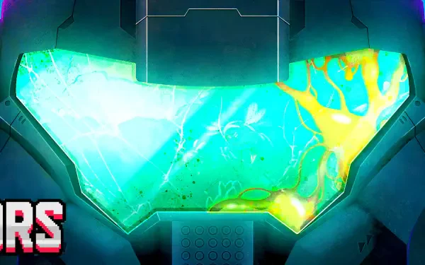 A vibrant HD wallpaper for the PC featuring imagery from the video game Hive Jump 2: Survivors, showcasing the game's unique visual style and engaging atmosphere.
