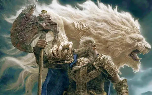 Elden Ring Godfrey First Elden Lord HD Desktop Wallpaper | Background Image