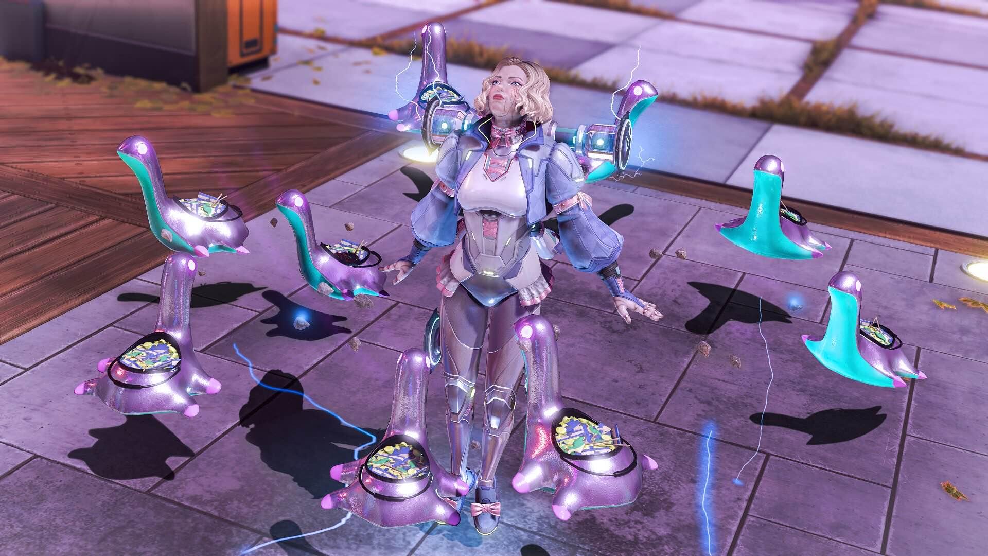 Download Video Game Apex Legends Wattson (Apex Legends) HD Wallpaper