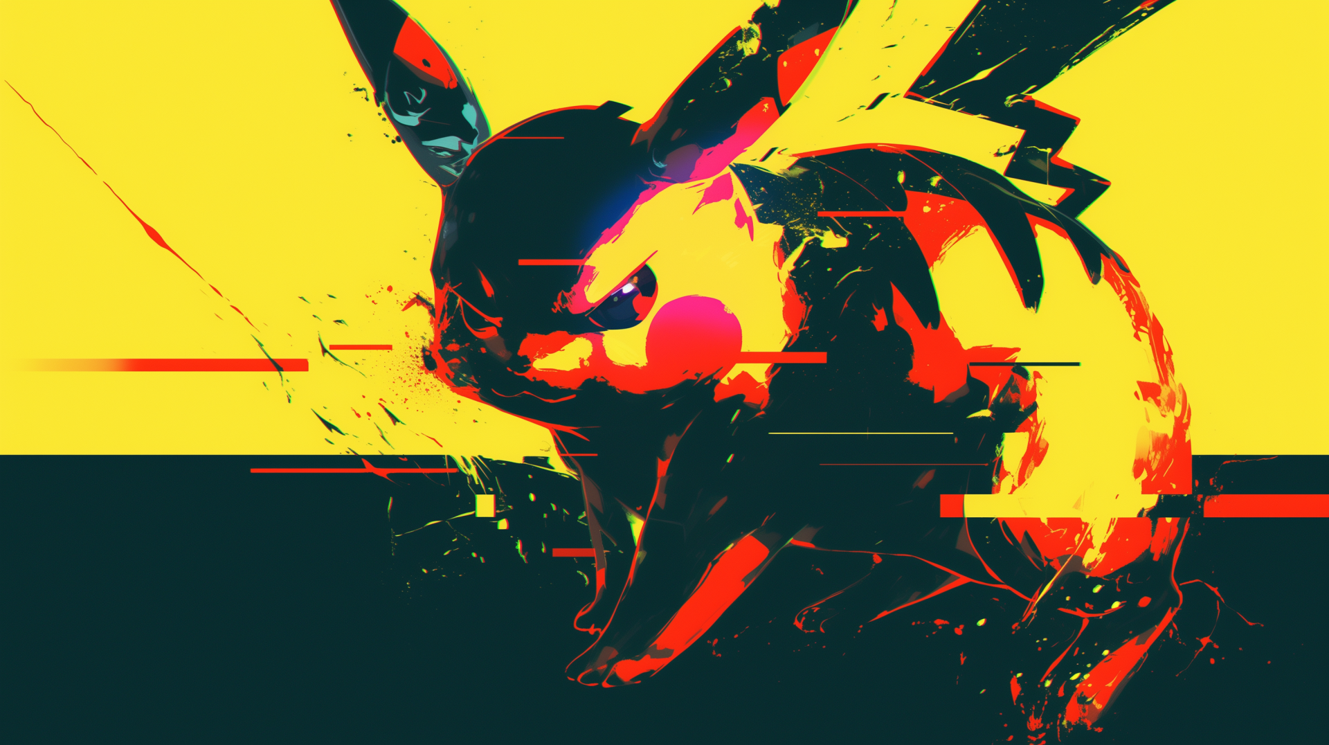 Rage Pikachu HD Wallpaper: A Bold Anime Experience by patrika ...