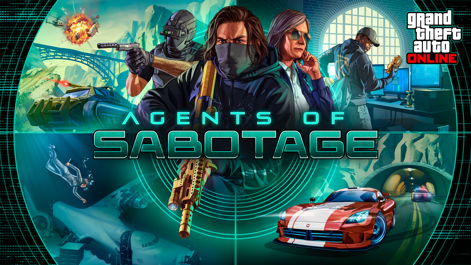 Download Video Game Grand Theft Auto V Gta Online Agents Of Sabotage