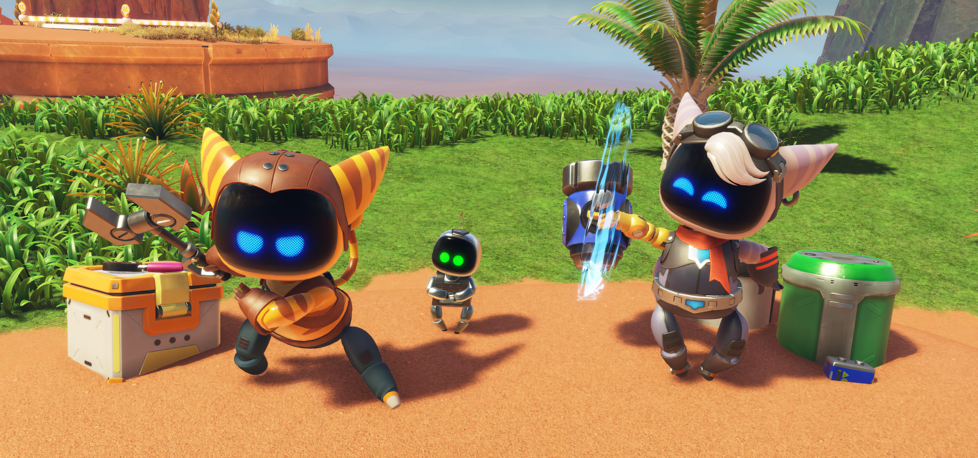 Astro Bot Rescue Mission Hd Wallpaper: Adventure Awaits!