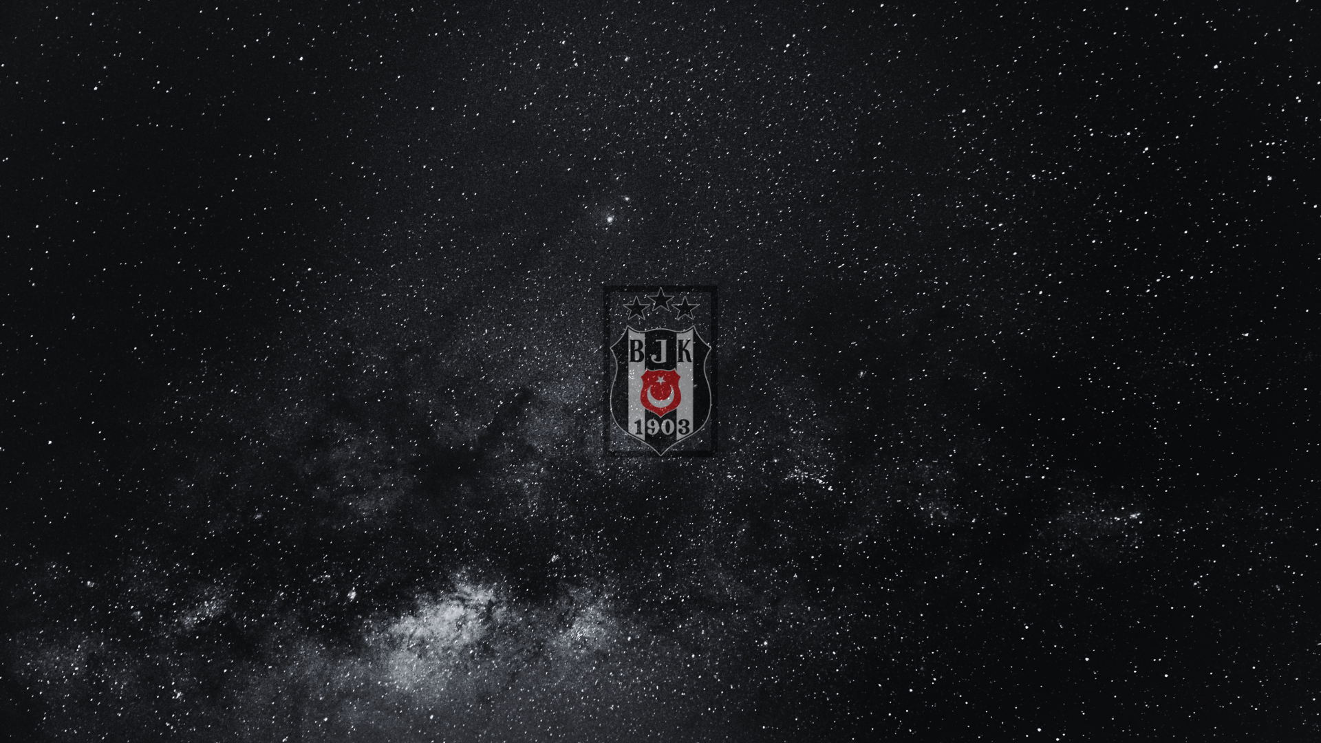 Beşiktaş Wallpaper Siyah Beyaz by Mira_C