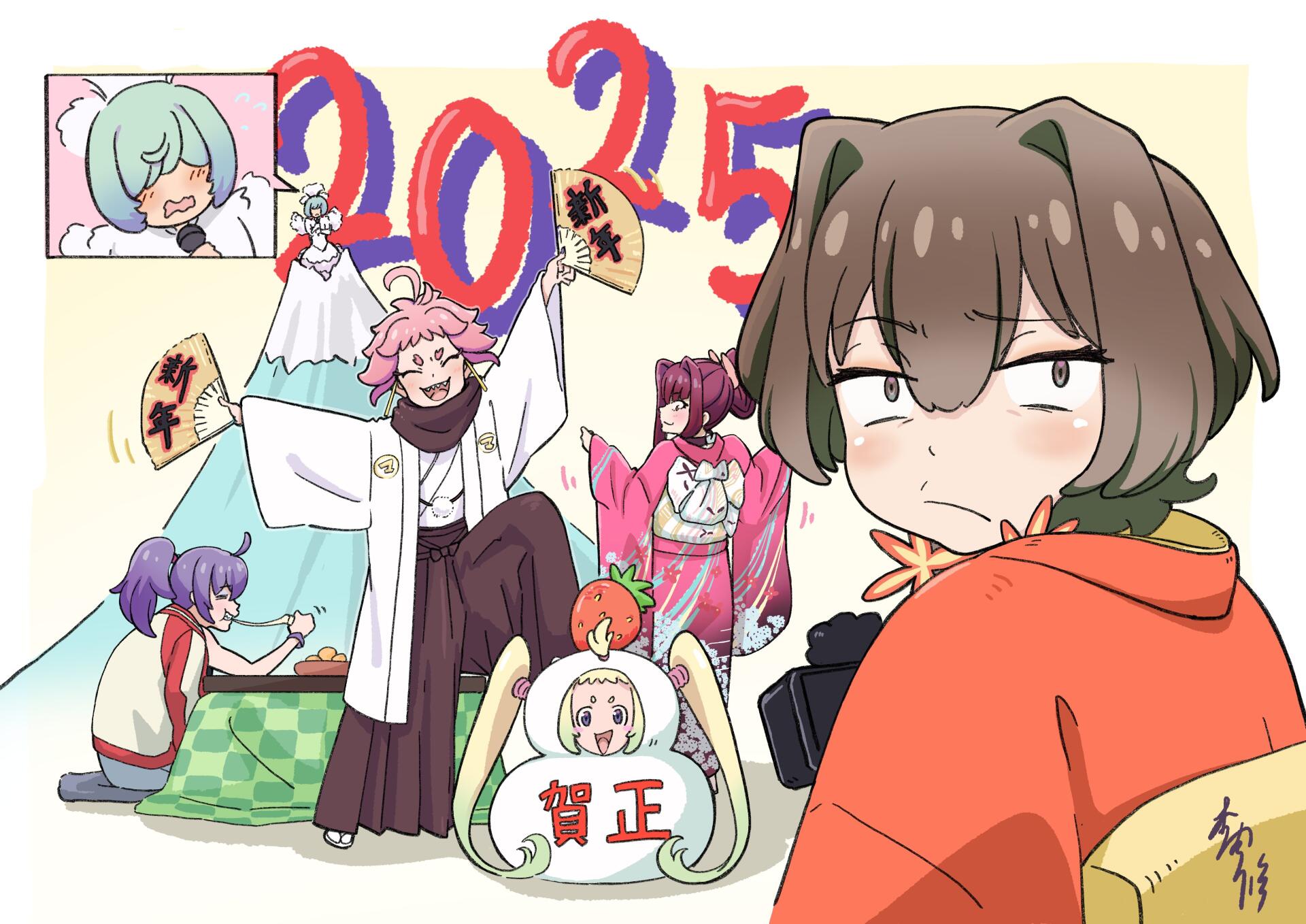 Download Anime Mayonaka Punch 4k Ultra HD Wallpaper