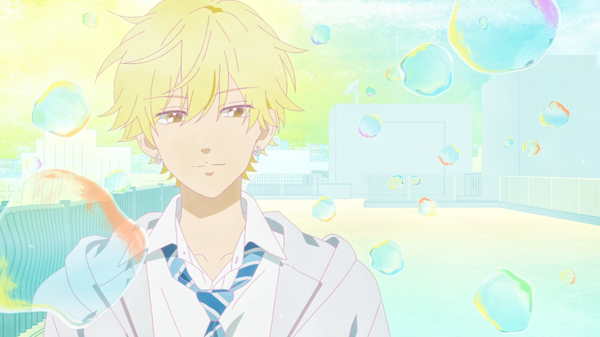 Download Anime Honey Lemon Soda Kai Miura HD Wallpaper