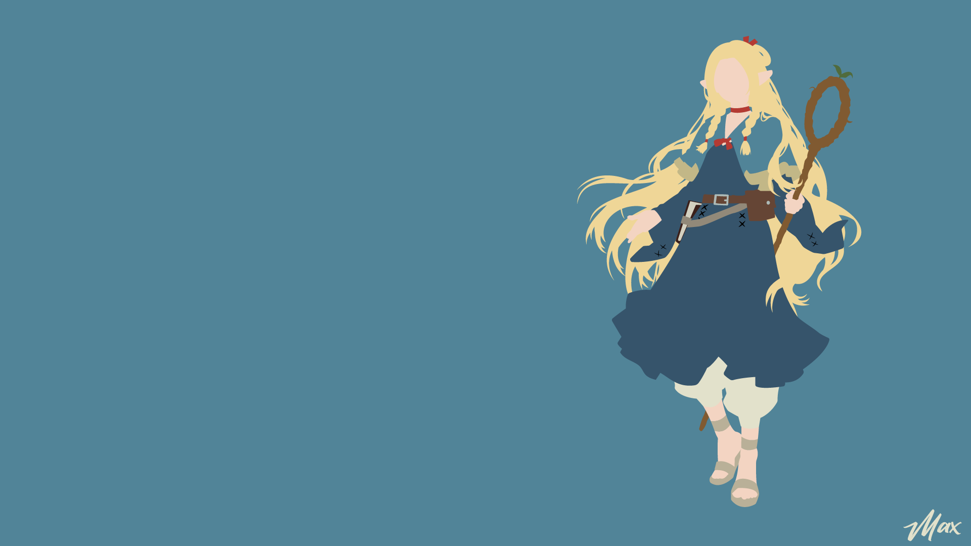 Download Anime Delicious In Dungeon Marcille Donato HD Wallpaper by Max028