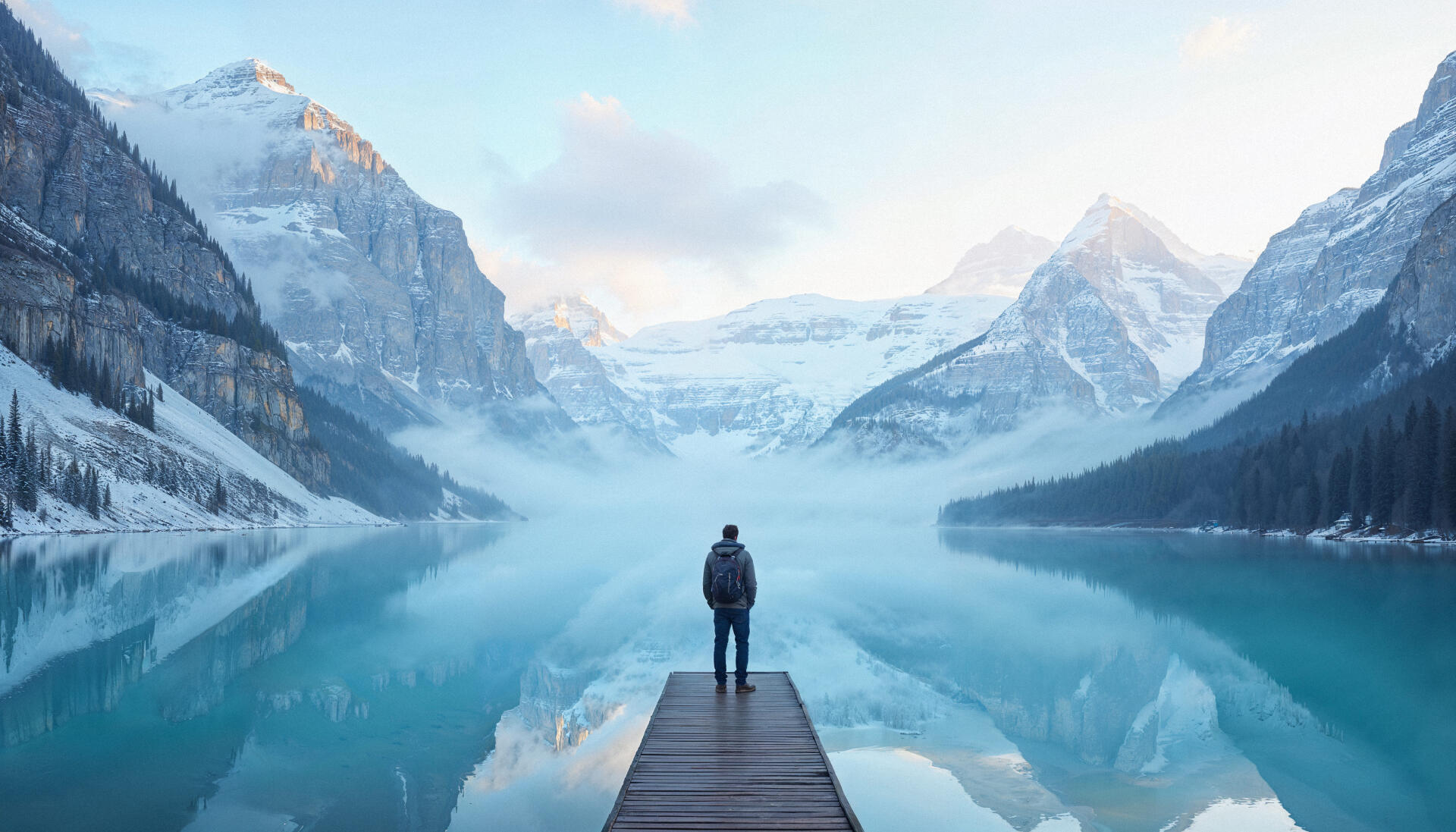 Download Landscape Man 4k Ultra HD Wallpaper