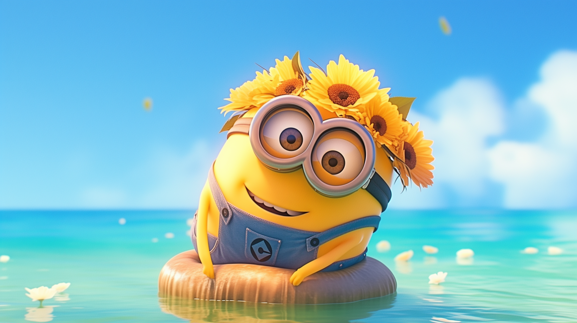 Sunny Minions HD Wallpaper: A Splash of Joy! by patrika
