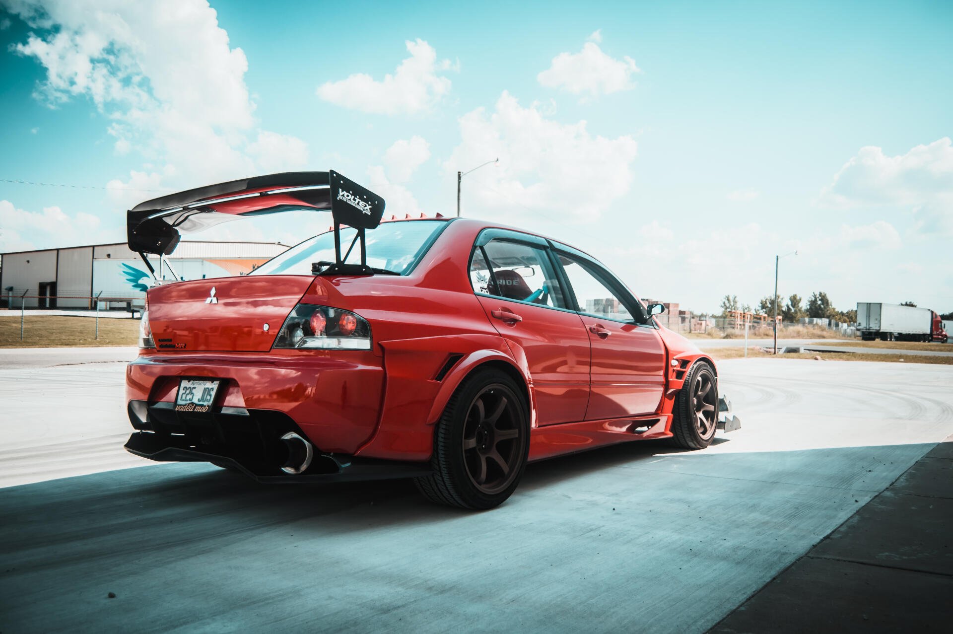 Download Car Mitsubishi Lancer Evolution 4k Ultra HD Wallpaper