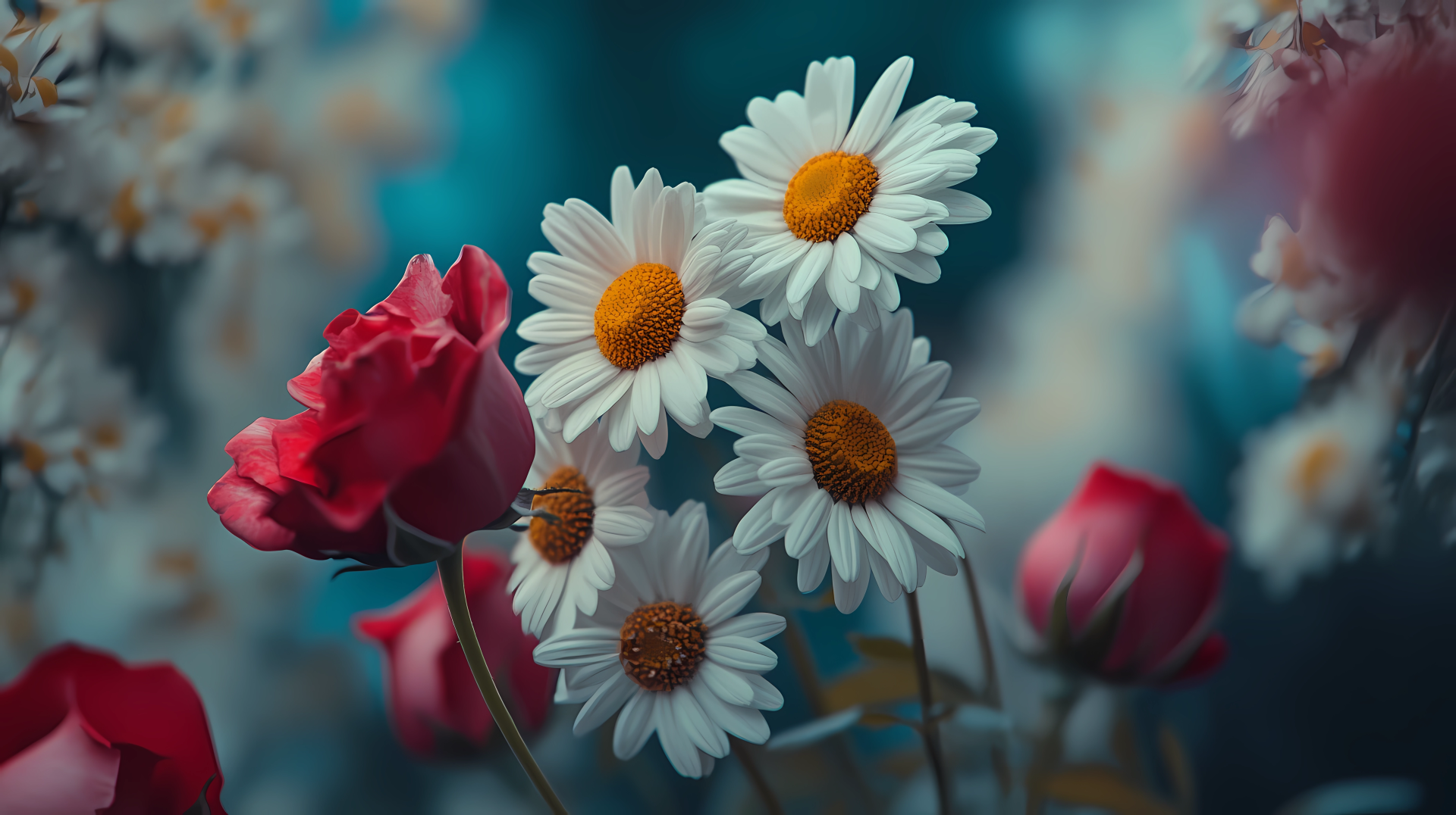 Download Flower Daisy Rose 4k Ultra HD Wallpaper by michaldunaj ...