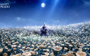 Infinity Nikki HD Wallpaper: Enchanted Flower Fields