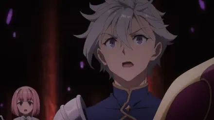 Anime-themed HD desktop wallpaper from I May Be a Guild Receptionist But I'll Solo Any Boss to Clock Out on Time, featuring characters in a dynamic scene.