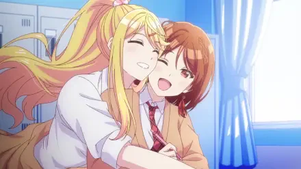 Anime I'm Getting Married to a Girl I Hate in My Class Himari Ishikura Akane Sakuramori HD Desktop Wallpaper | Background Image