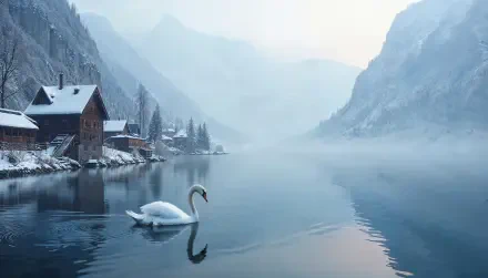 landscape snow HD Desktop Wallpaper | Background Image
