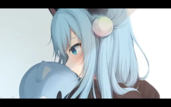  蓝白条纹 by 甘城Nachoneko