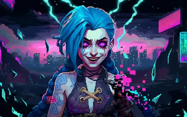Jinx (League Of Legends) HD Desktop Wallpaper | Background Image