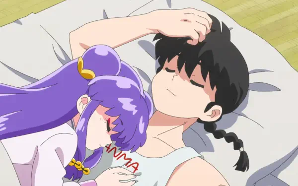  Ranma 1/2 - sleeping toghether by Rumiko Takahashi