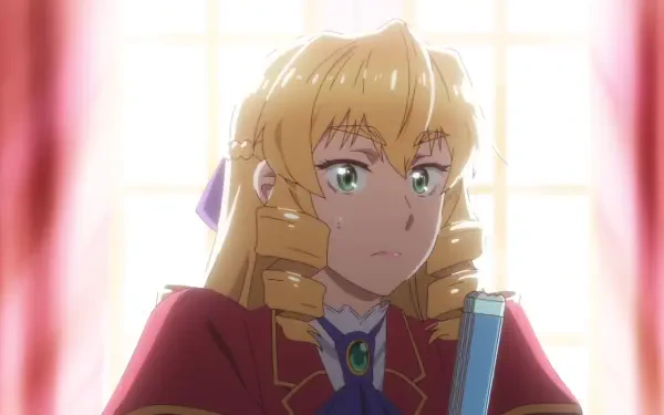 Anime From Bureaucrat to Villainess: Dad's Been Reincarnated! Grace Auvergne HD Desktop Wallpaper | Background Image