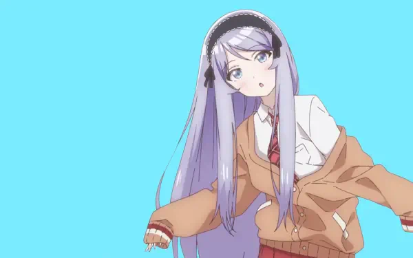 Anime I'm Getting Married to a Girl I Hate in My Class Shisei Houjou HD Desktop Wallpaper | Background Image