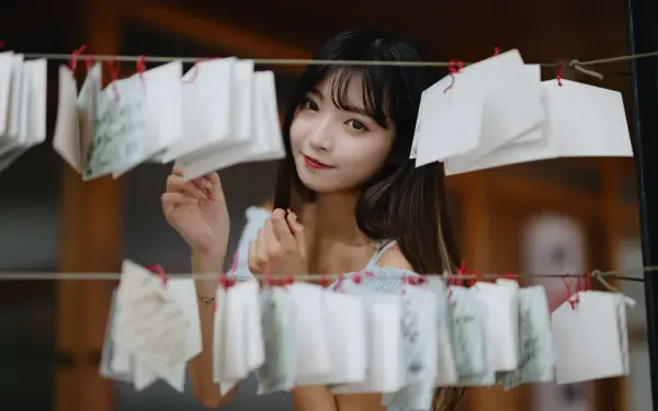 asian woman model cute HD Desktop Wallpaper | Background Image