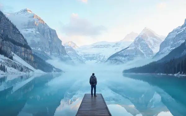 landscape man HD Desktop Wallpaper | Background Image