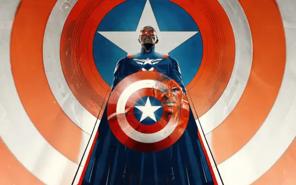 Captain America: Brave New World Captain America HD Desktop Wallpaper | Background Image