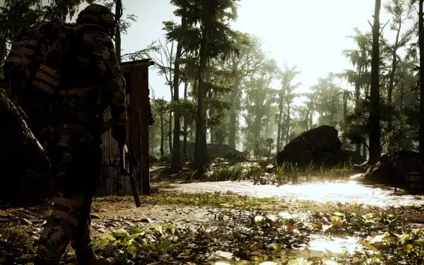 Tom Clancy's Ghost Recon Breakpoint nature video game soldier tactical HD Desktop Wallpaper | Background Image