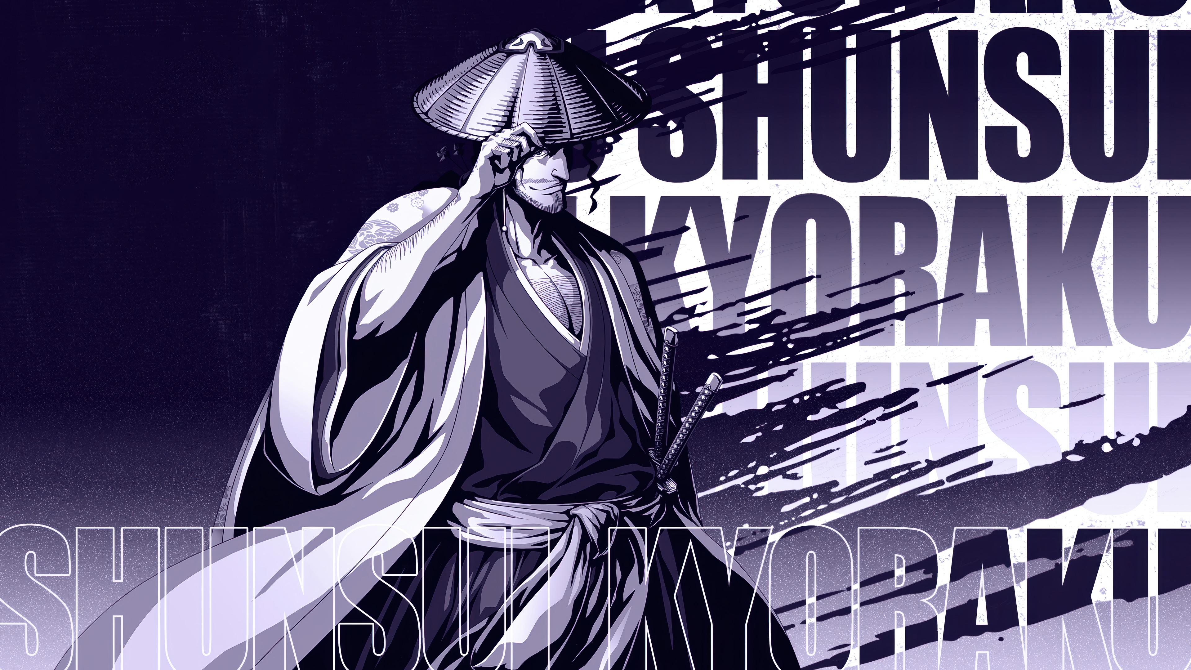 Kyoraku Shunsui Wallpaper Kyoraku Shunsui Wallpaper