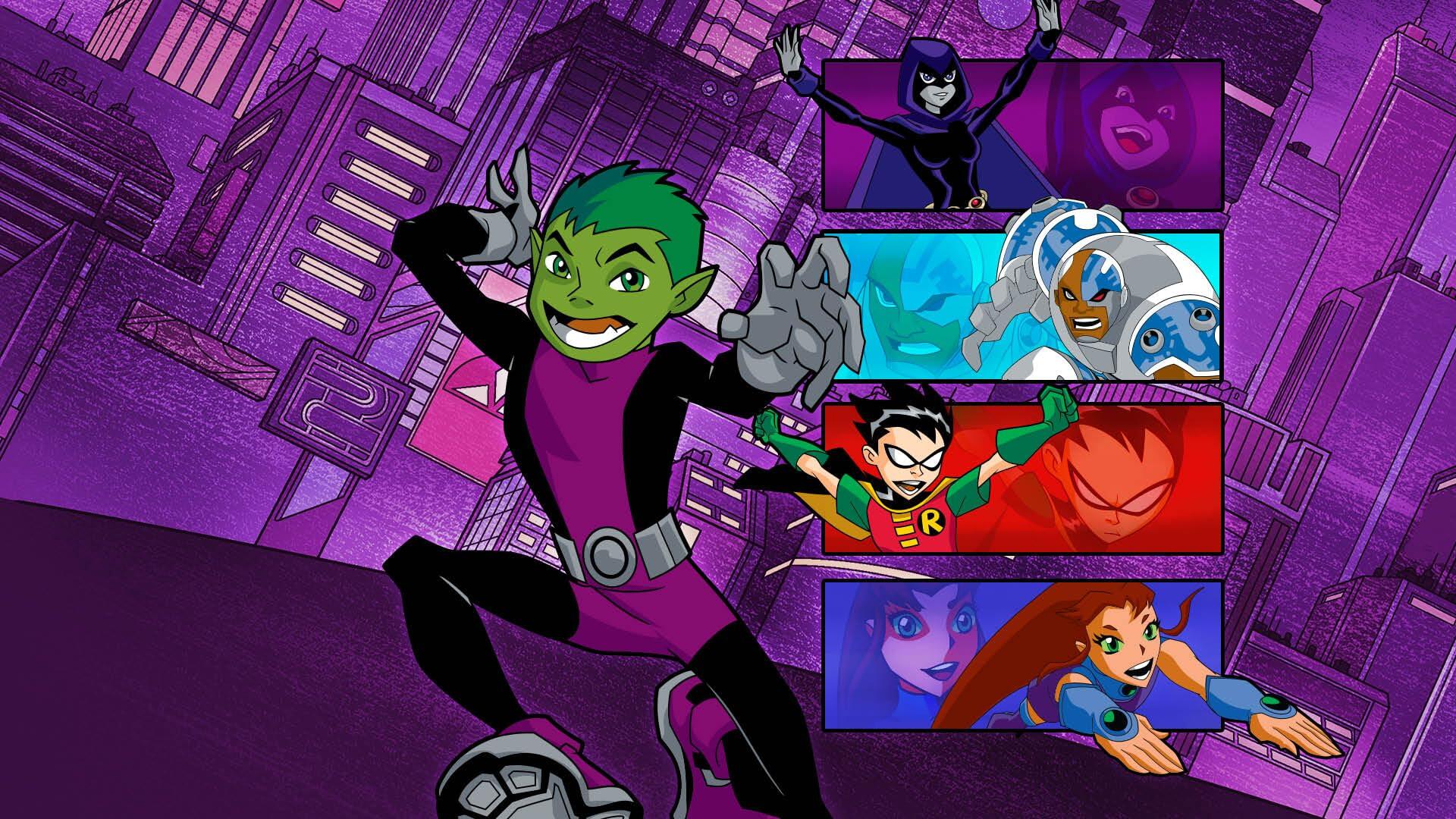 Download Teen Titans TV Show HD Wallpaper