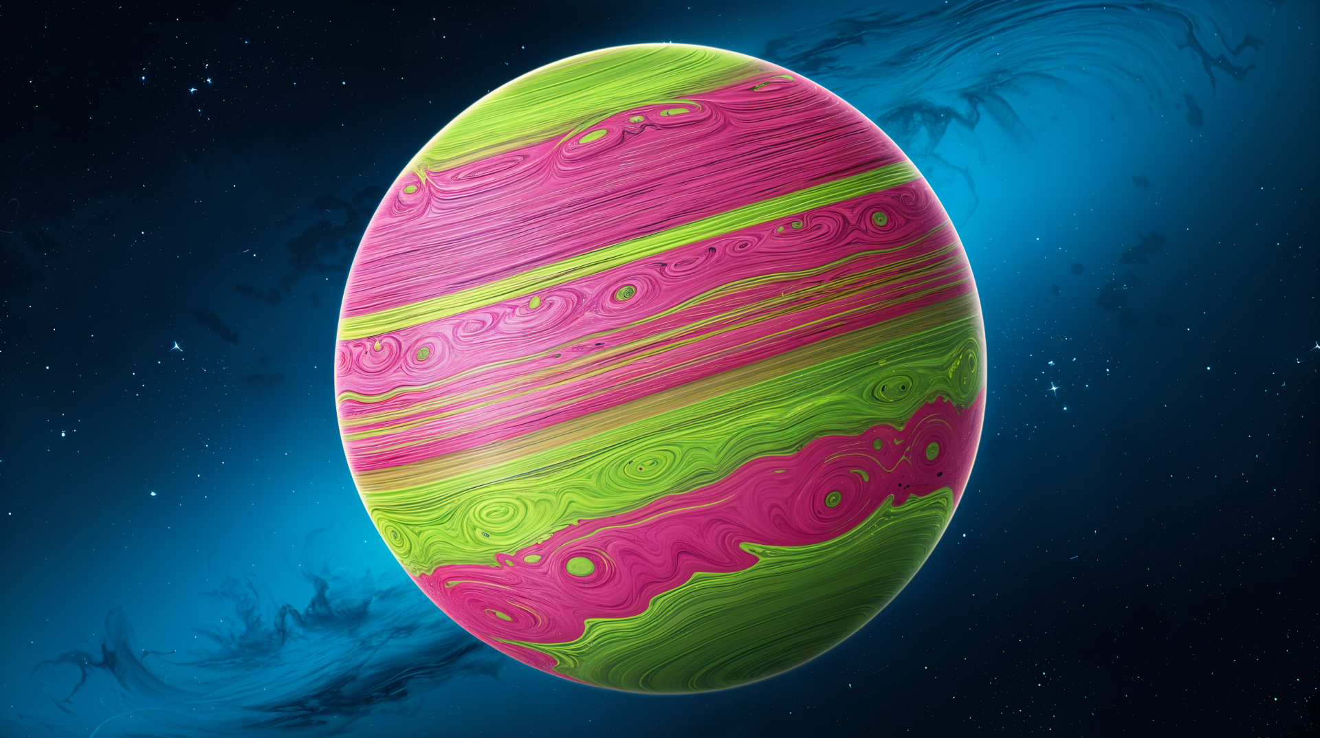 Vibrant Celestial Sphere - 4K Ultra HD Wallpaper by QuantumCurator ...