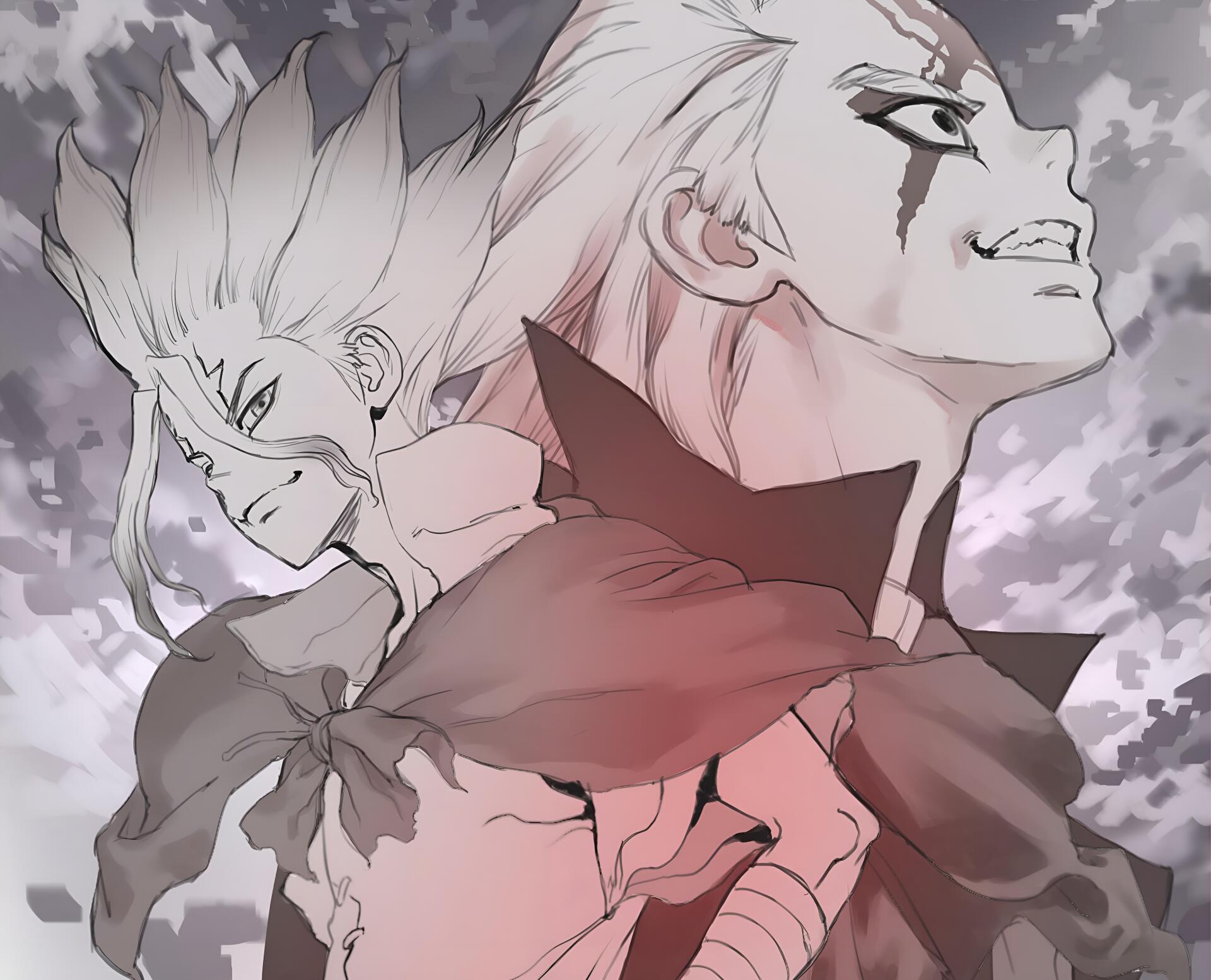 Download Anime Dr. Stone Senku Ishigami Dr. Xeno 4k Ultra HD Wallpaper