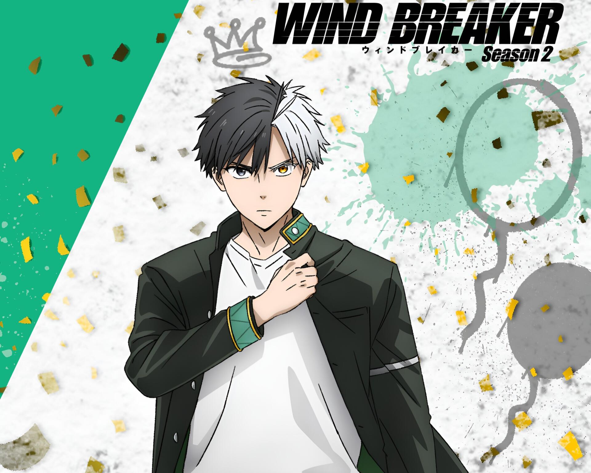 Download Anime Wind Breaker Haruka Sakura HD Wallpaper