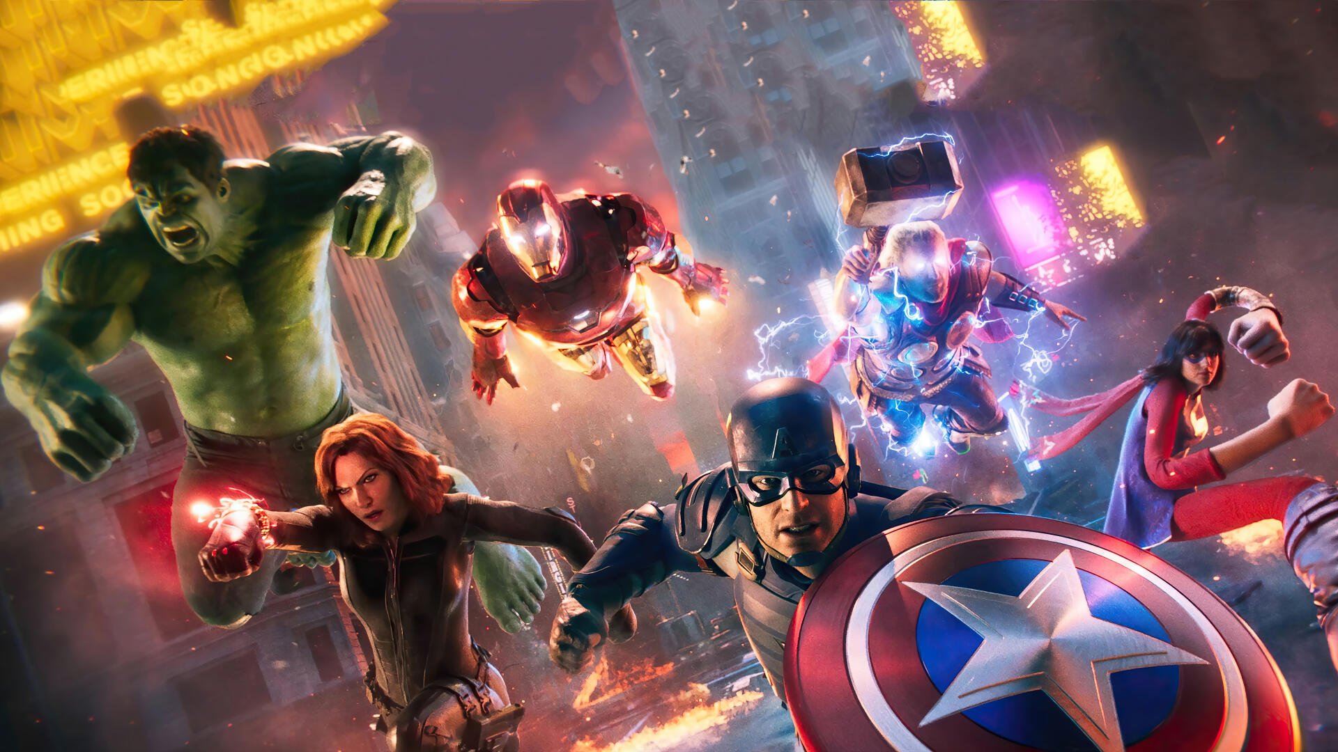 Download Marvel's Avengers 4k Ultra HD Wallpaper
