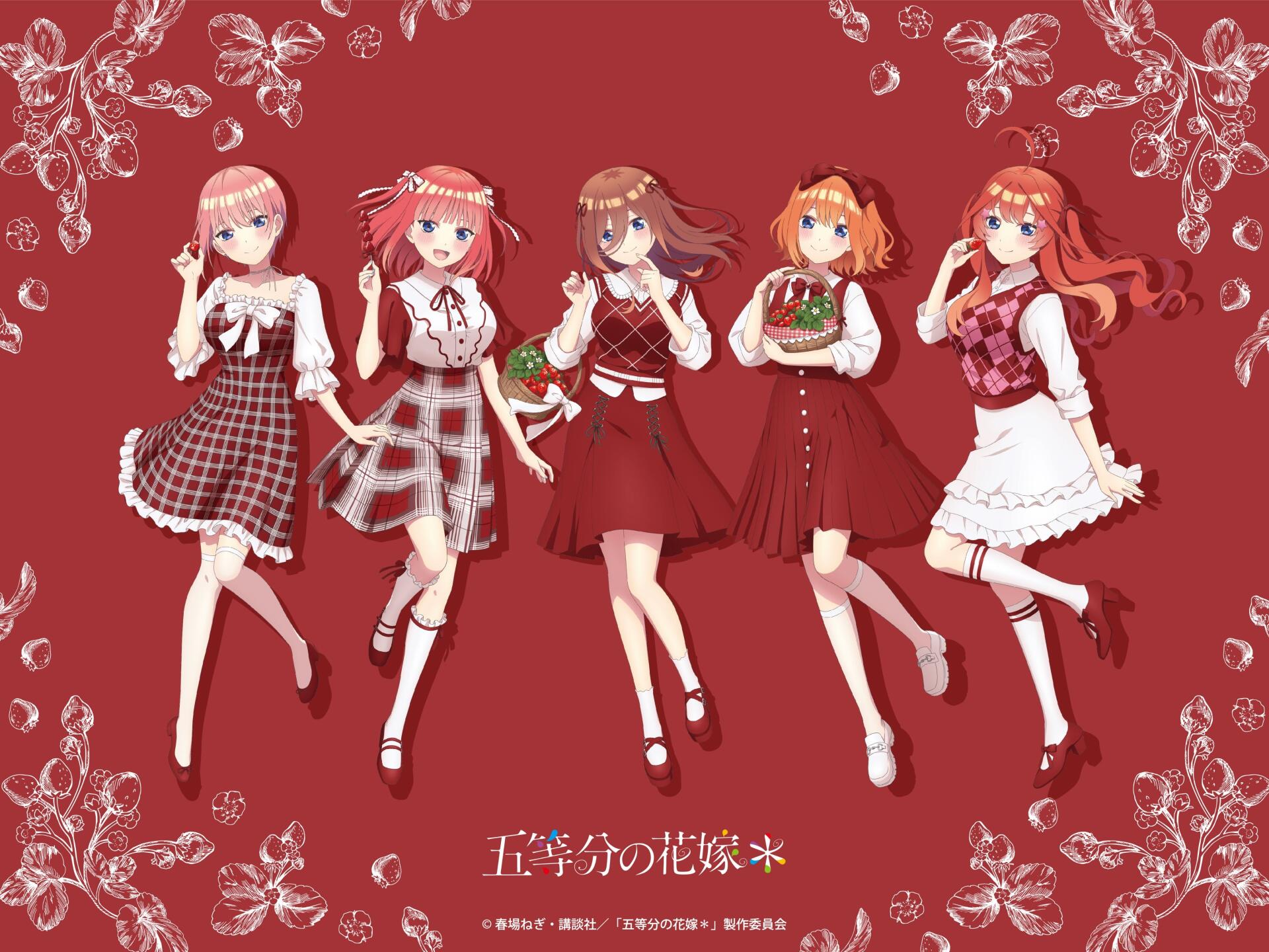 Download Anime The Quintessential Quintuplets 4k Ultra HD Wallpaper