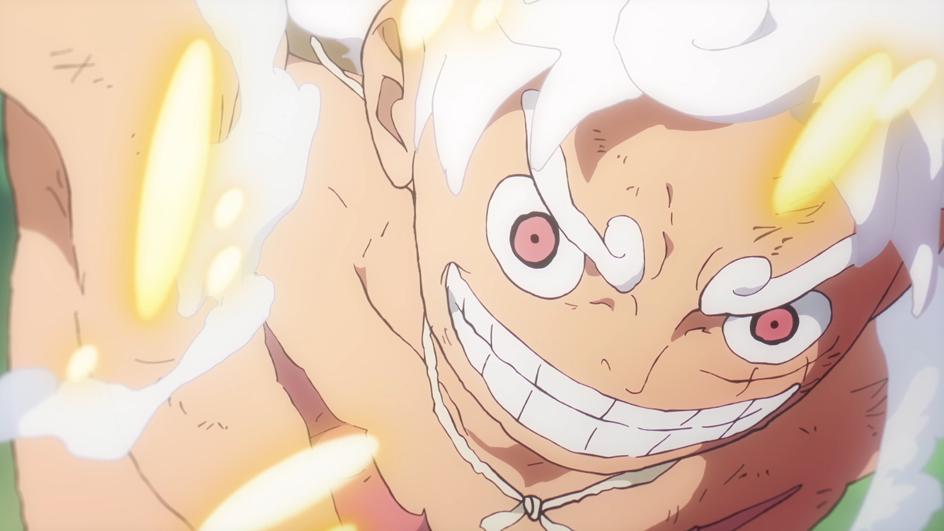 Download Anime One Piece Monkey D. Luffy Gear 5 (One Piece) HD Wallpaper
