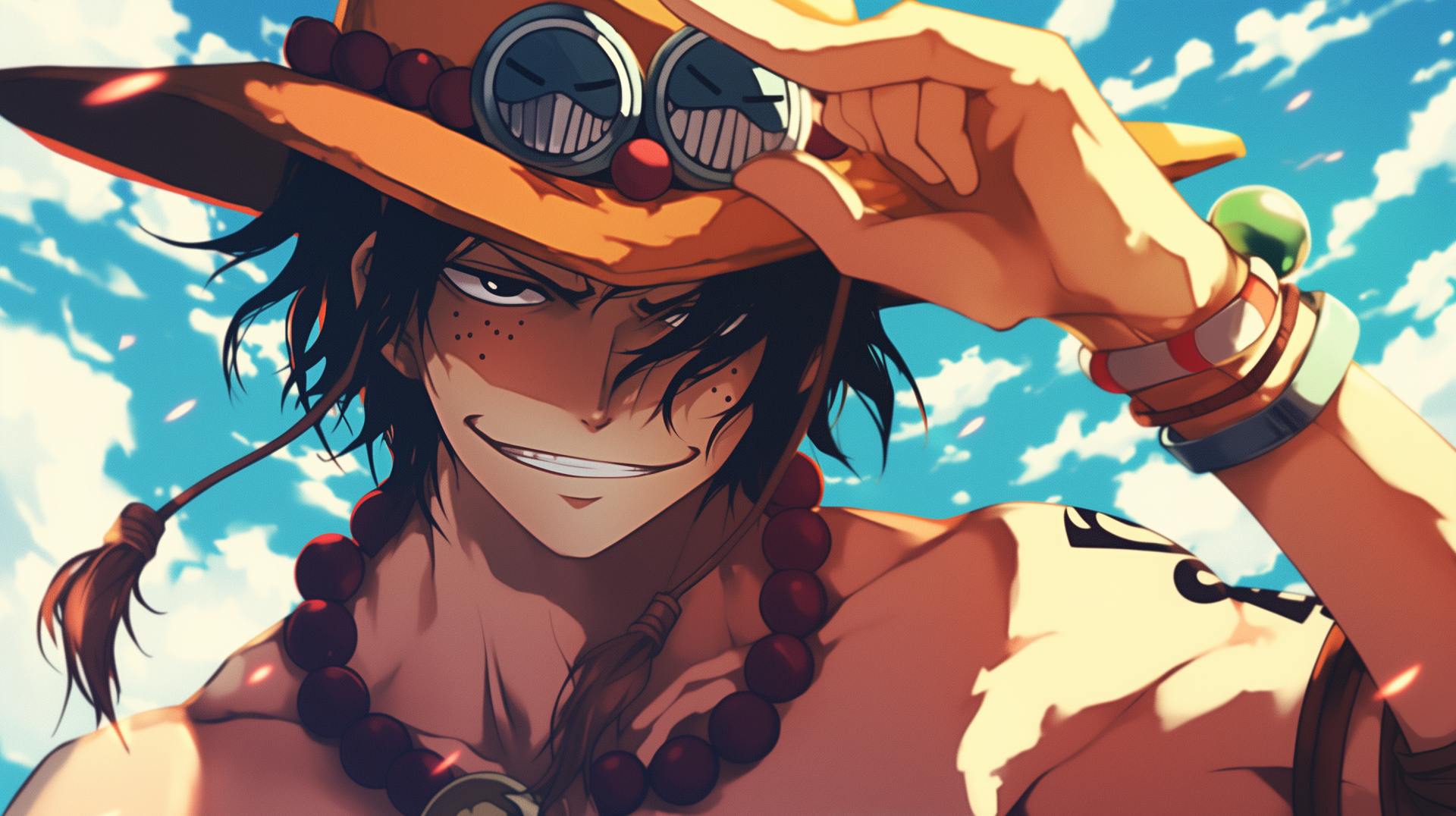 Portgas D. Ace HD Anime Wallpaper – One Piece’s Fiery Pirate Hero by ...