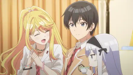 Anime I'm Getting Married to a Girl I Hate in My Class Shisei Houjou Saito Houjou Himari Ishikura HD Desktop Wallpaper | Background Image